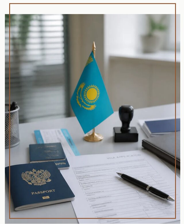 Оформление визы в Казахстан для поездки и работы в Черемхове