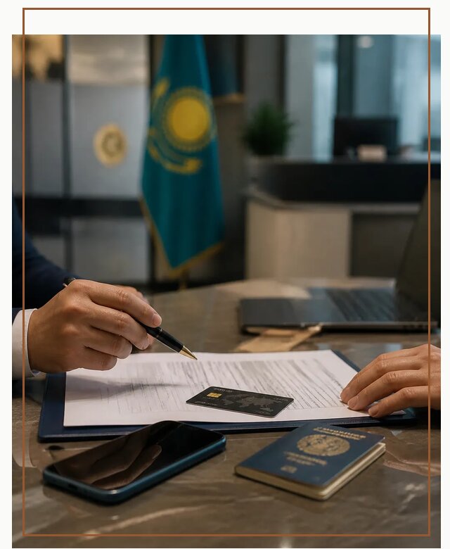 Открытие счета и банковской карты в Казахстане в Черемхове